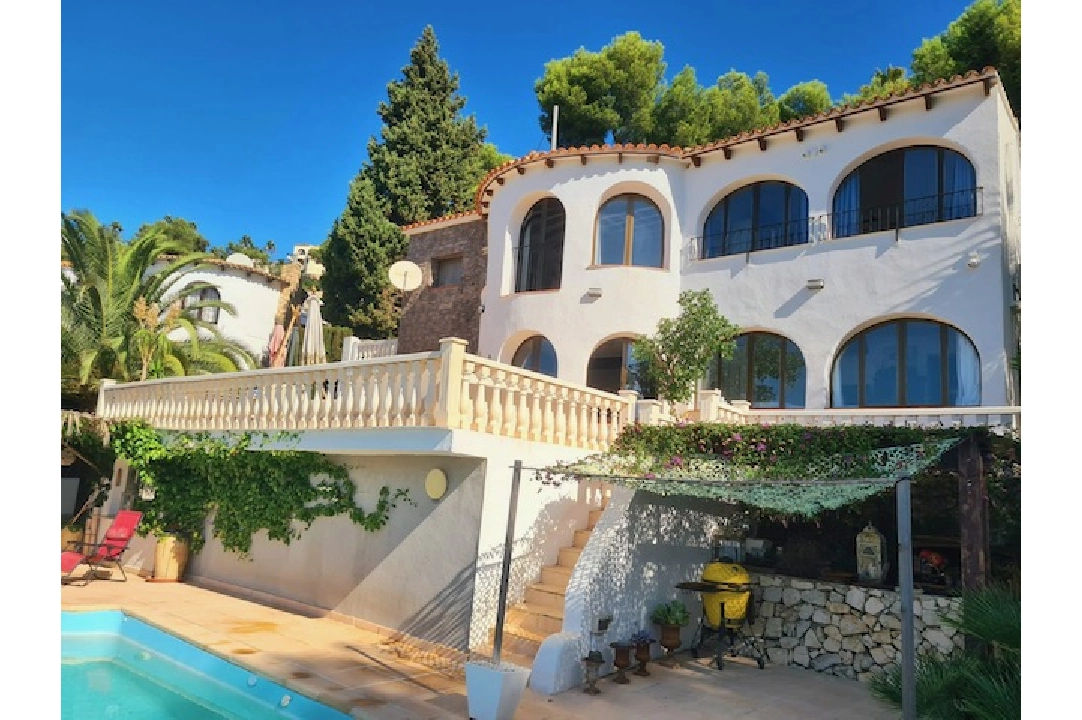 villa in Benissa(Montemar) for sale, built area 165 m², air-condition, plot area 980 m², 3 bedroom, 3 bathroom, swimming-pool, ref.: CA-H-1776-AMB-30