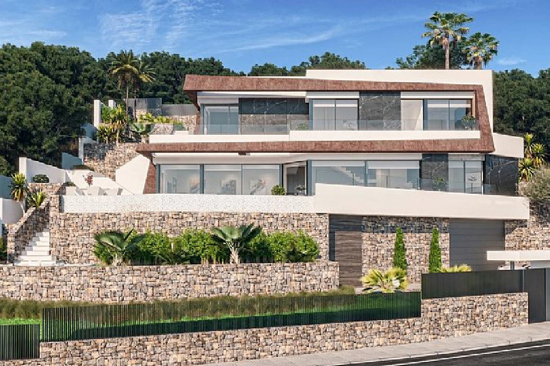 villa in Calpe(Maryvilla) for sale, built area 349 m², air-condition, plot area 630 m², 4 bedroom, 5 bathroom, swimming-pool, ref.: CA-H-1777-AMB-9