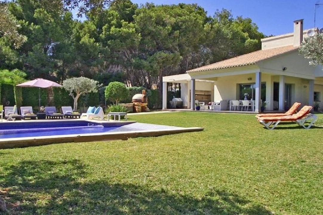 villa in Moraira(La Cometa) for sale, built area 268 m², air-condition, plot area 1846 m², 5 bedroom, 4 bathroom, swimming-pool, ref.: CA-H-1780-AMB-1