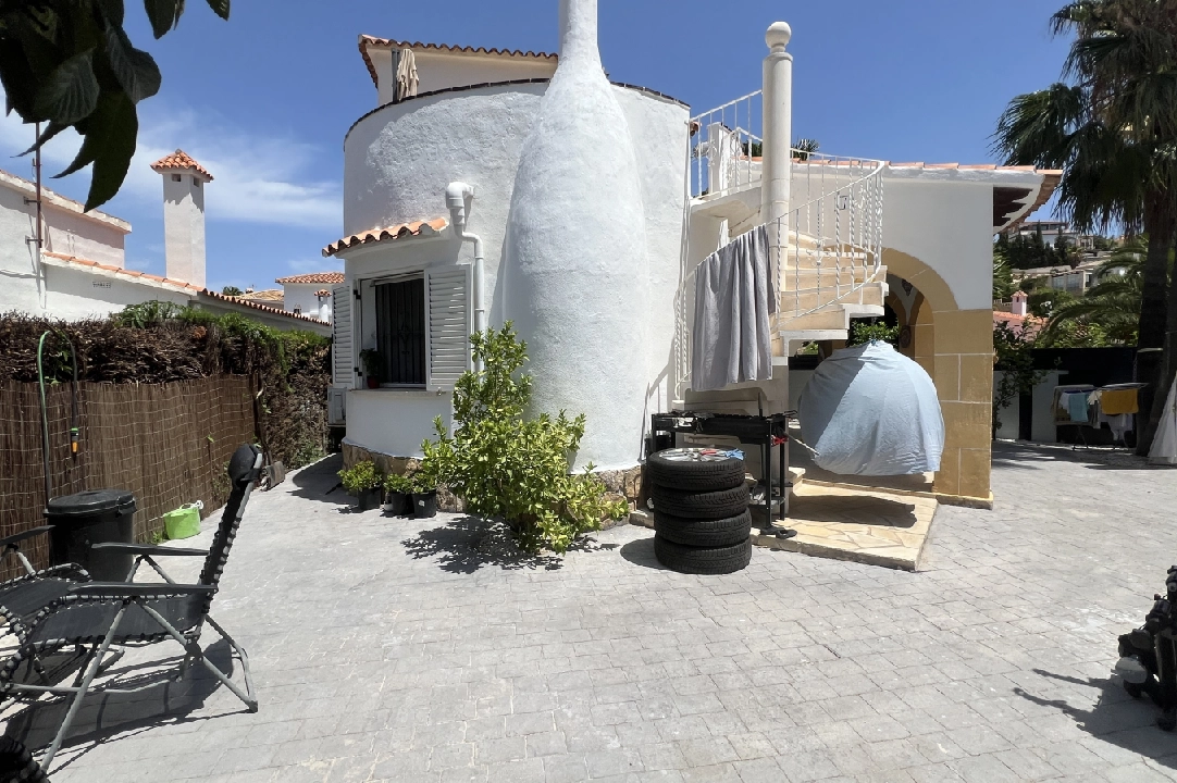 villa in Denia(Galeretes) for sale, built area 100 m², year built 1990, condition modernized, + floor heating, air-condition, plot area 300 m², 2 bedroom, 2 bathroom, ref.: GC-0124-6