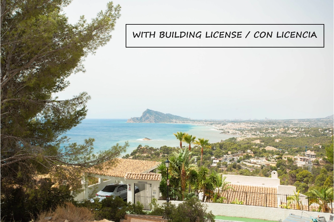 residential ground in Altea(Altea Hills) for sale, air-condition, plot area 823 m², swimming-pool, ref.: BP-4412ALT-1