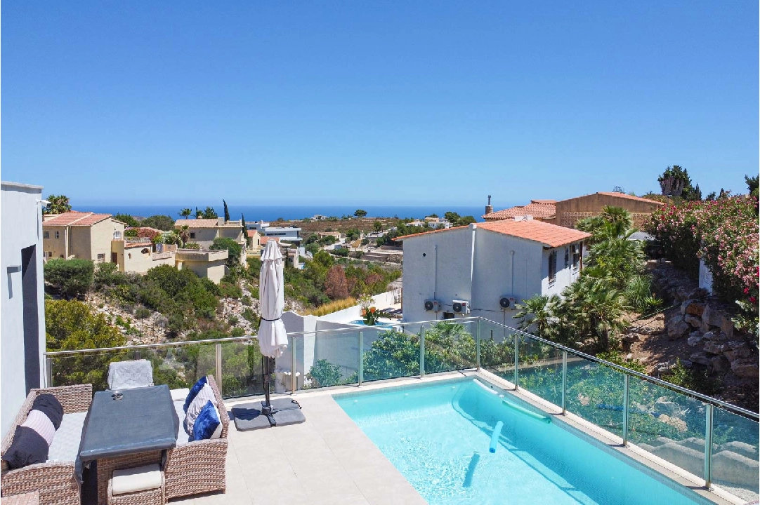 villa in Benitachell(Cumbre del Sol) for sale, built area 418 m², air-condition, plot area 836 m², 4 bedroom, 3 bathroom, swimming-pool, ref.: BP-4411BELL-3