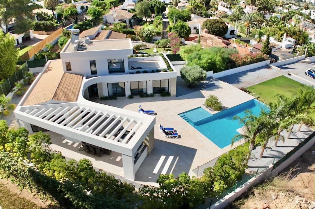 villa in Javea(Pinosol) for sale, built area 260 m², condition first owner, + underfloor heating, air-condition, plot area 1866 m², 4 bedroom, 3 bathroom, swimming-pool, ref.: CA-H-1790-AMBE-46