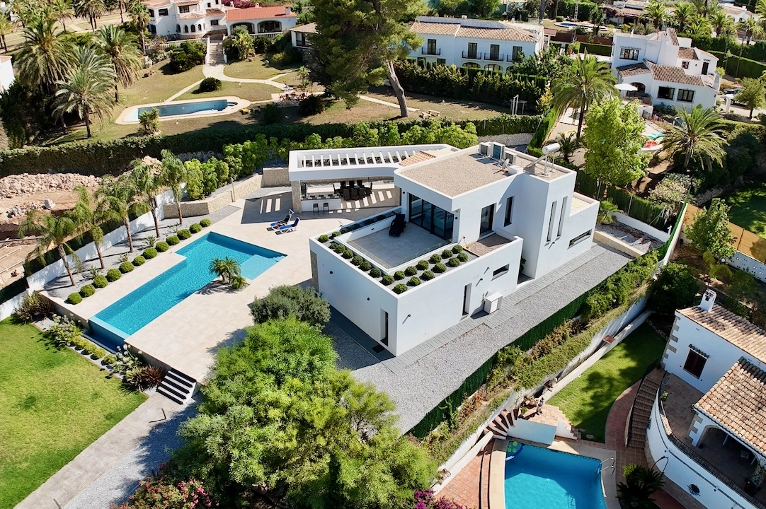 villa in Javea(Pinosol) for sale, built area 260 m², condition first owner, + underfloor heating, air-condition, plot area 1866 m², 4 bedroom, 3 bathroom, swimming-pool, ref.: CA-H-1790-AMBE-48