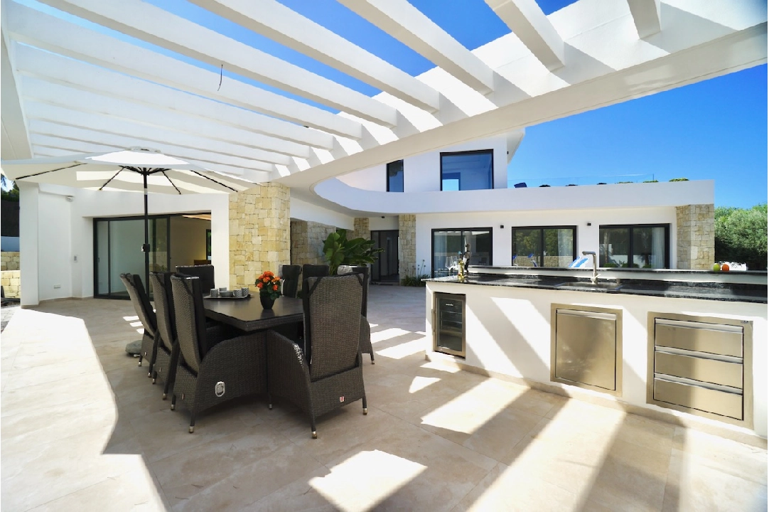 villa in Javea(Pinosol) for sale, built area 260 m², condition first owner, + underfloor heating, air-condition, plot area 1866 m², 4 bedroom, 3 bathroom, swimming-pool, ref.: CA-H-1790-AMBE-6