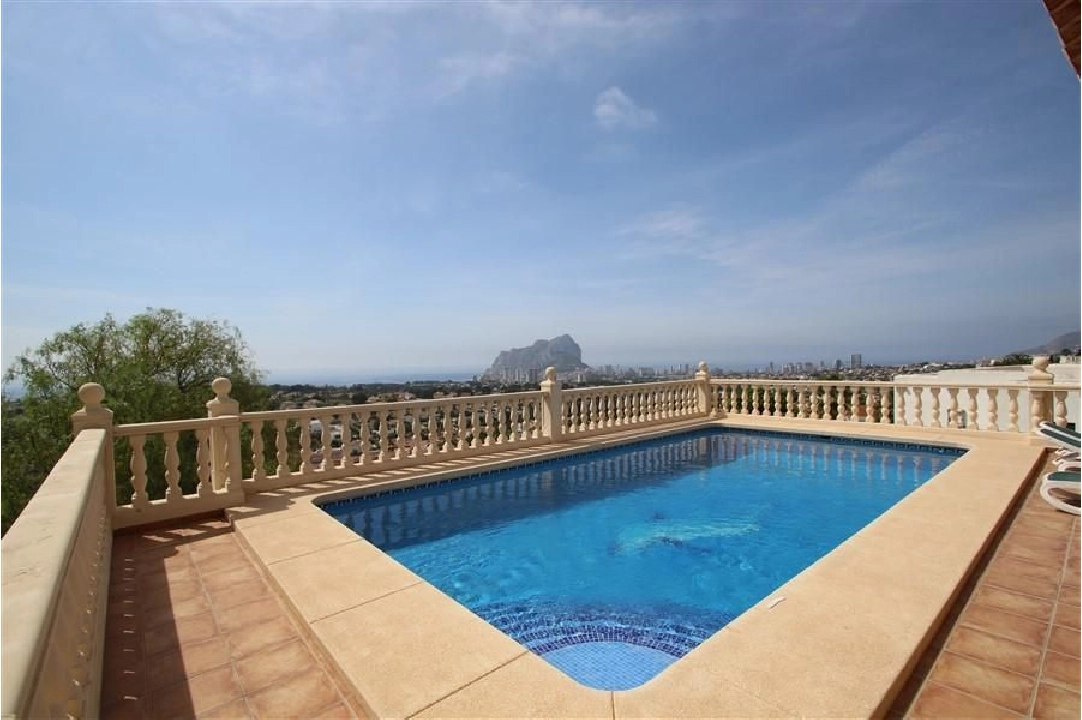 villa in Calpe(Gran sol) for sale, built area 250 m², air-condition, plot area 927 m², 4 bedroom, 3 bathroom, swimming-pool, ref.: COB-3261-10535-2