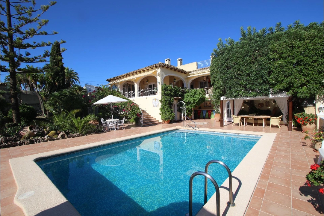 villa in Benissa(Buena Vista) for sale, built area 372 m², air-condition, plot area 3082 m², 4 bedroom, 5 bathroom, swimming-pool, ref.: COB-3306-10535-1