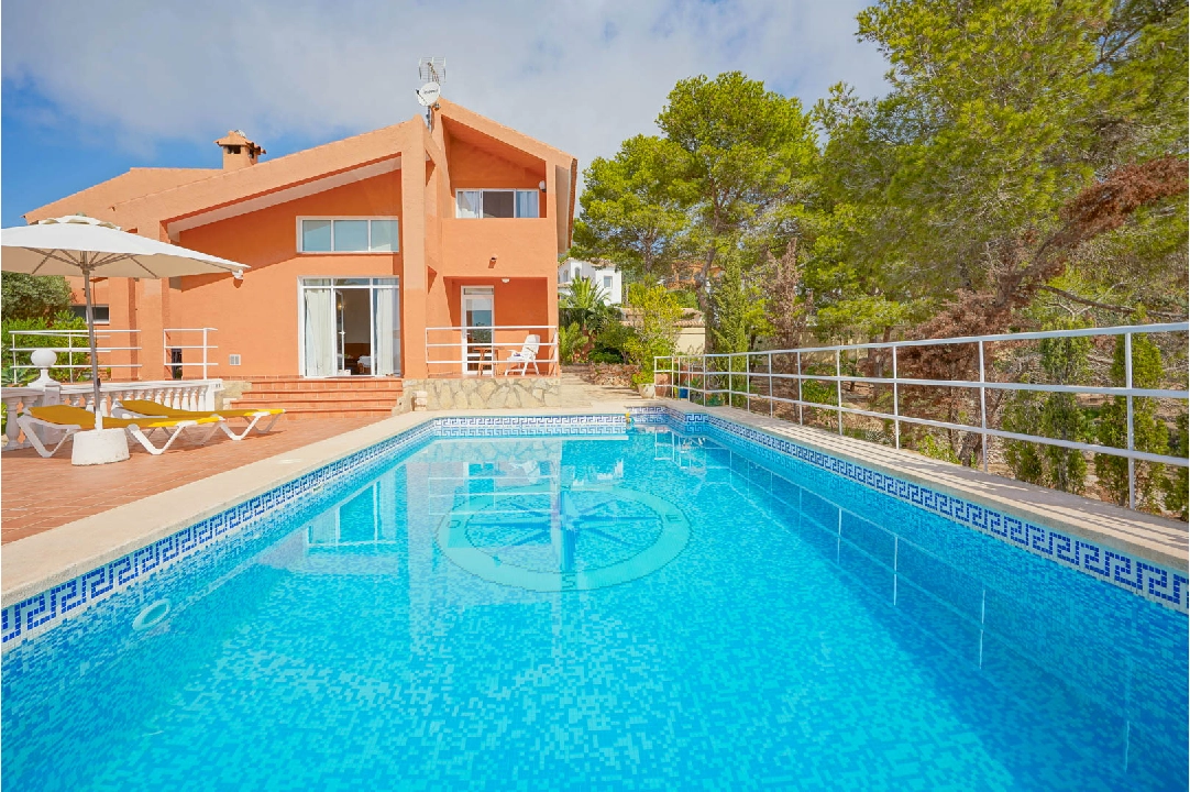 villa in Benitachell(Cumbre del Sol) for sale, built area 242 m², air-condition, plot area 729 m², 4 bedroom, 3 bathroom, swimming-pool, ref.: BP-4419BELL-2