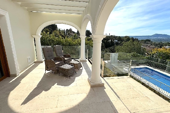 Villa in Javea(Ermita) zu verkaufen, Wohnfläche 400 m², Baujahr 2018, Zustand neuwertig, + Fussbodenheizung, Klimaanlage, Grundstück 1596 m², 3 Schlafzimmer, 2 Badezimmer, Pool, ref.: AS-0624-35