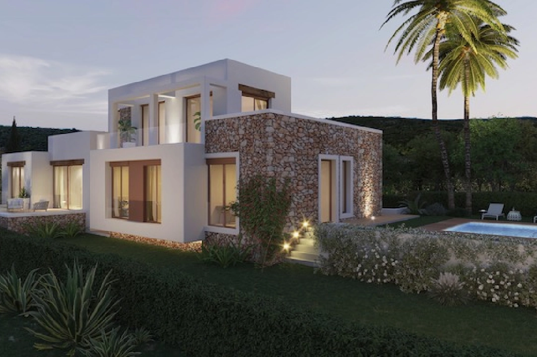 villa in Javea(Residencial Cansalades) for sale, built area 290 m², air-condition, plot area 1520 m², 4 bedroom, 4 bathroom, swimming-pool, ref.: CA-H-1798-AMBI-1