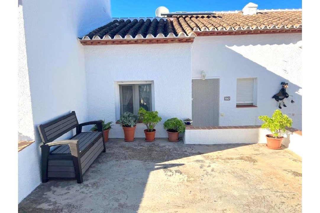 terraced house middle in Pedreguer(Monte Pedreguer) for sale, built area 90 m², year built 2002, condition neat, + KLIMA, air-condition, plot area 109 m², 2 bedroom, 1 bathroom, swimming-pool, ref.: AS-0724-33