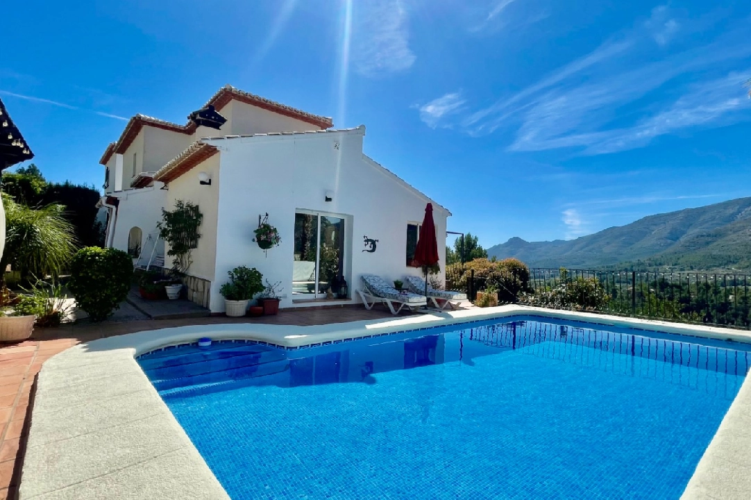 villa in Benigembla(Valley) for sale, built area 109 m², year built 2000, + central heating, air-condition, plot area 390 m², 3 bedroom, 2 bathroom, swimming-pool, ref.: PV-141-01978P-50