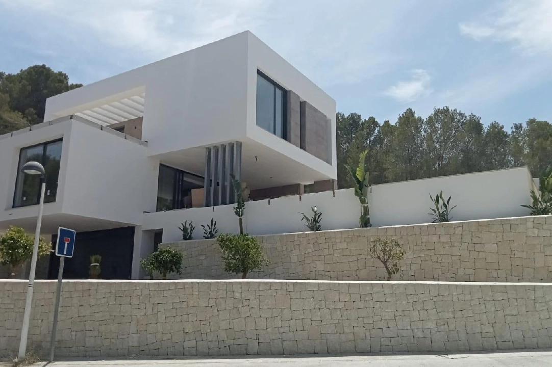 villa in Moraira for sale, built area 394 m², year built 2020, air-condition, plot area 800 m², 4 bedroom, 3 bathroom, swimming-pool, ref.: AM-11509DA-1