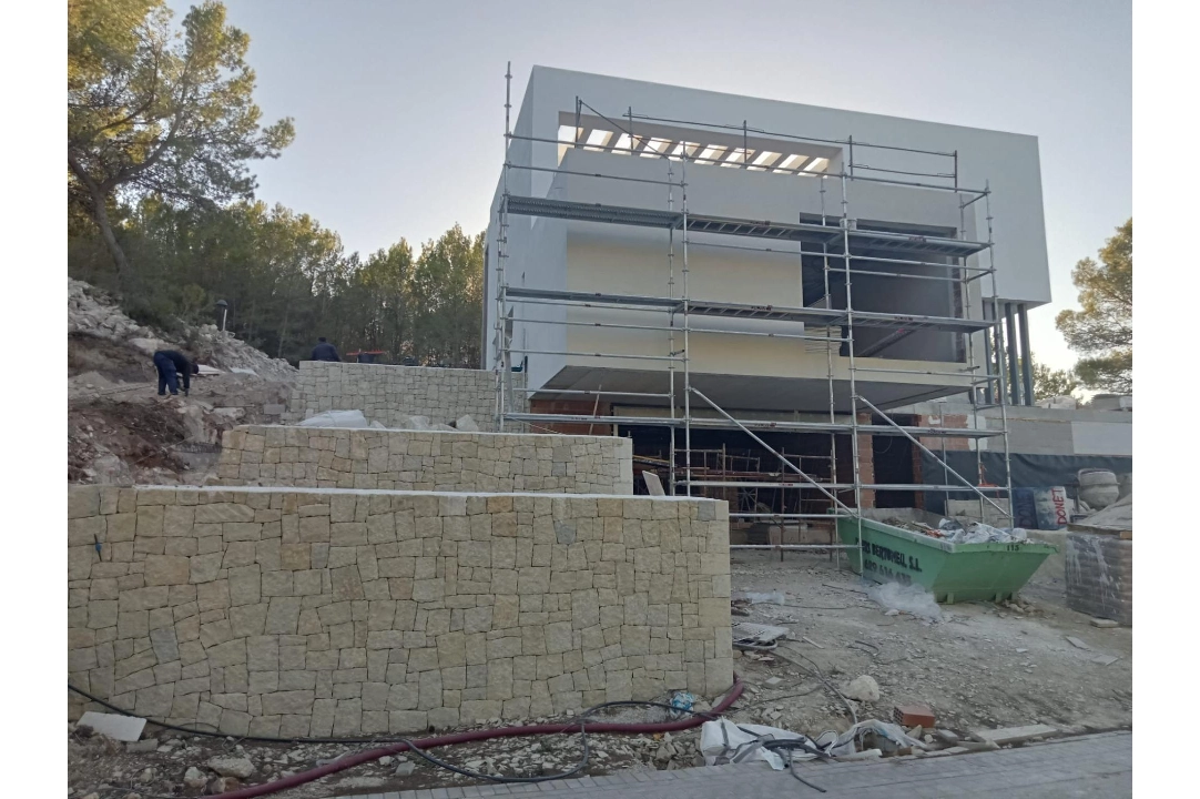 villa in Moraira for sale, built area 394 m², year built 2020, air-condition, plot area 800 m², 4 bedroom, 3 bathroom, swimming-pool, ref.: AM-11509DA-19