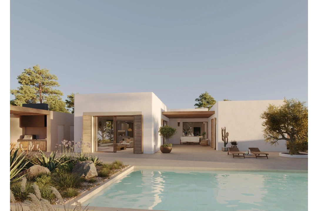 villa in Moraira for sale, built area 213 m², year built 2021, air-condition, plot area 971 m², 4 bedroom, 3 bathroom, swimming-pool, ref.: AM-11549DA-4