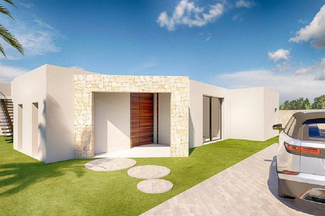 villa in Benissa for sale, built area 164 m², year built 2021, air-condition, plot area 1001 m², 3 bedroom, 2 bathroom, swimming-pool, ref.: AM-11607DA-3