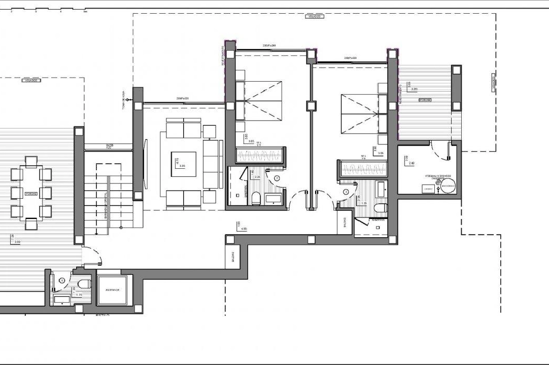 villa in Benitachell for sale, built area 693 m², year built 2022, air-condition, plot area 1158 m², 3 bedroom, 5 bathroom, swimming-pool, ref.: AM-11651DA-7