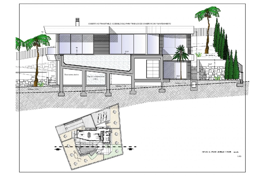 villa in Calpe for sale, built area 273 m², year built 2022, air-condition, plot area 805 m², 4 bedroom, 4 bathroom, swimming-pool, ref.: AM-11772DA-16