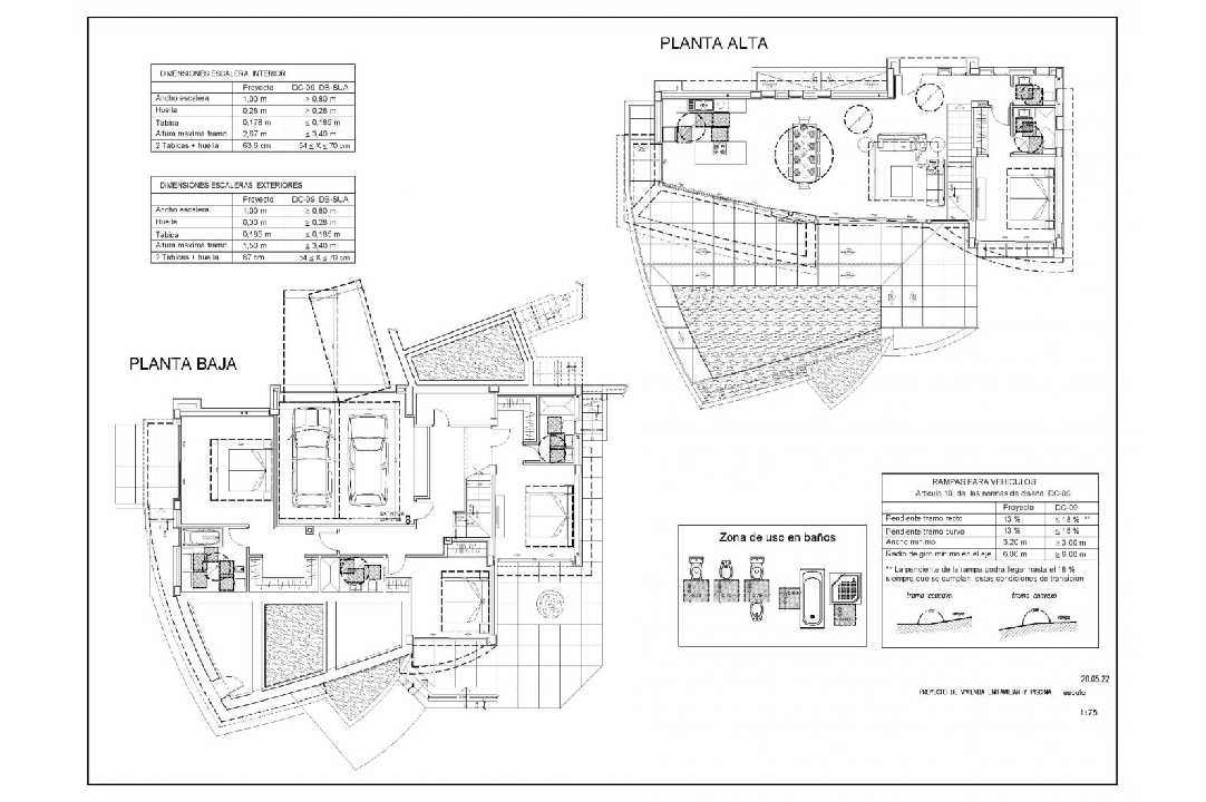 villa in Calpe for sale, built area 273 m², year built 2022, air-condition, plot area 805 m², 4 bedroom, 4 bathroom, swimming-pool, ref.: AM-11772DA-19