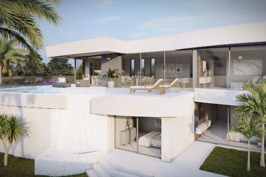 villa in Calpe for sale, built area 273 m², year built 2022, air-condition, plot area 805 m², 4 bedroom, 4 bathroom, swimming-pool, ref.: AM-11772DA-3