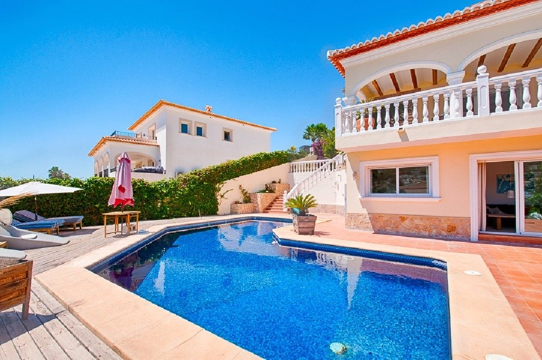 villa in Moraira for sale, built area 270 m², year built 2007, air-condition, plot area 797 m², 4 bedroom, 3 bathroom, swimming-pool, ref.: AM-11778DA-4