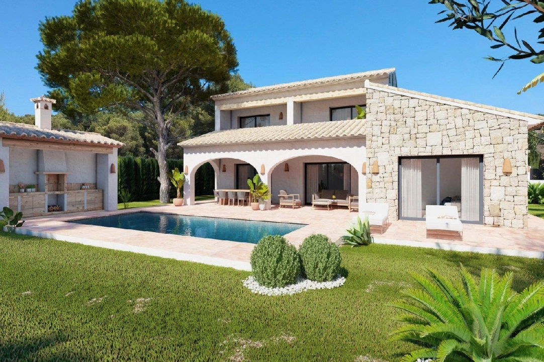 villa in Javea for sale, built area 180 m², year built 2023, air-condition, plot area 1005 m², 3 bedroom, 2 bathroom, swimming-pool, ref.: AM-11845DA-2