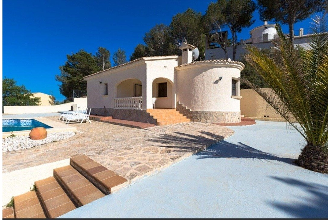 villa in Calpe for sale, built area 90 m², + stove, air-condition, plot area 800 m², 3 bedroom, 1 bathroom, swimming-pool, ref.: AM-11853DR-10