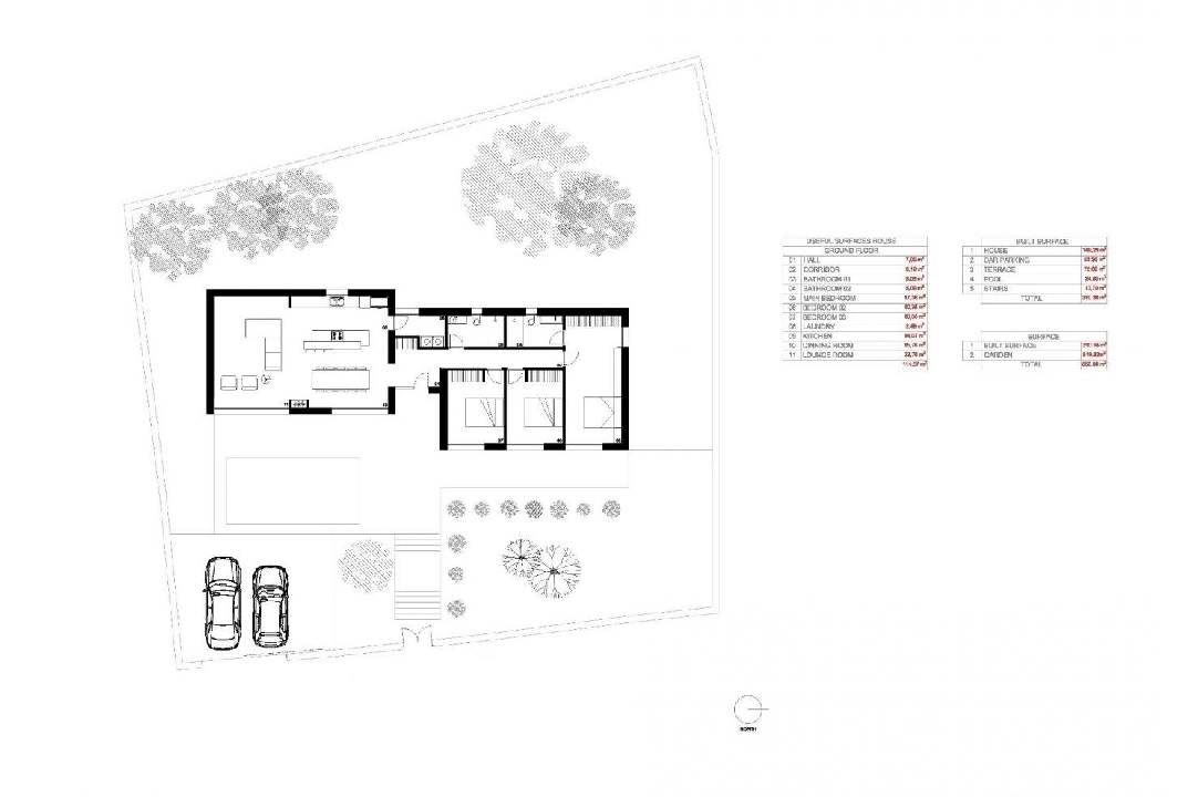 villa in Moraira for sale, built area 149 m², year built 2024, air-condition, plot area 800 m², 3 bedroom, 2 bathroom, swimming-pool, ref.: AM-11855DA-4