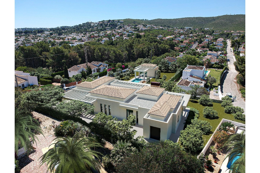 villa in Javea for sale, built area 420 m², year built 2023, air-condition, plot area 1741 m², 4 bedroom, 5 bathroom, swimming-pool, ref.: AM-12003DA-3