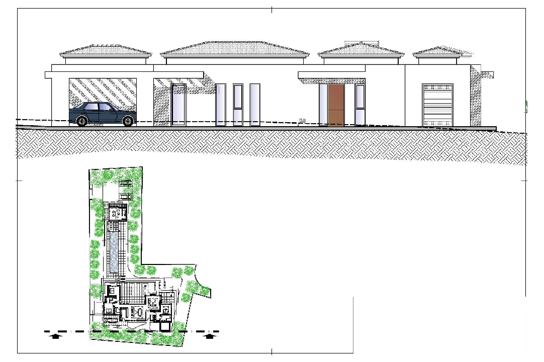 villa in Javea for sale, built area 420 m², year built 2023, air-condition, plot area 1741 m², 4 bedroom, 5 bathroom, swimming-pool, ref.: AM-12003DA-6