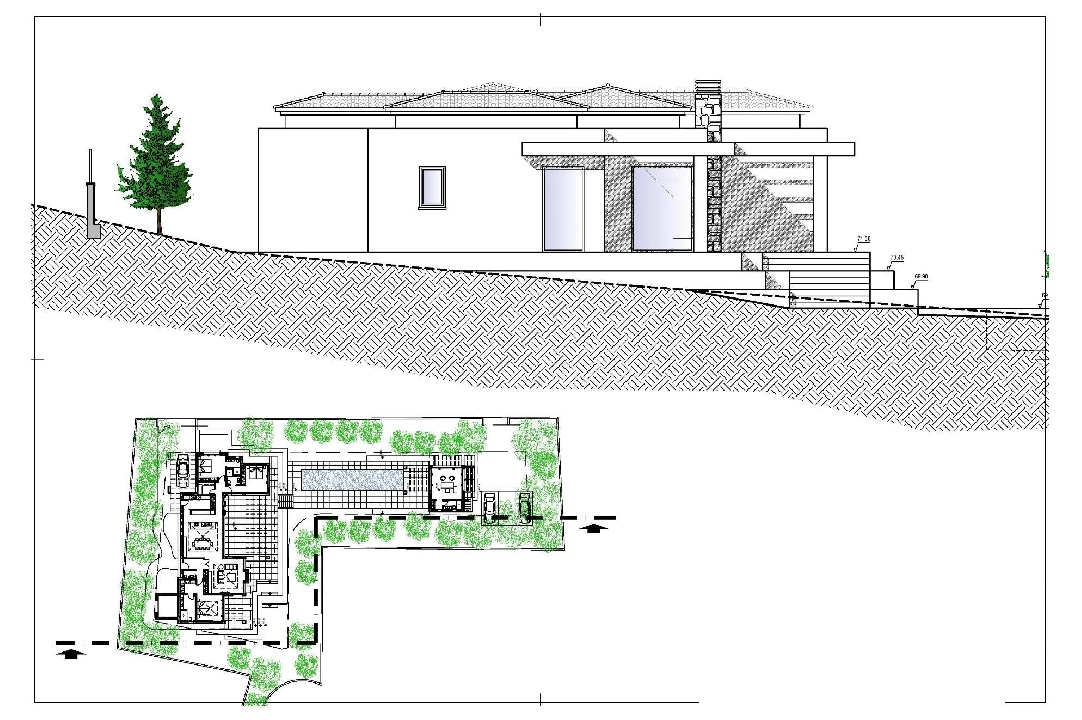 villa in Javea for sale, built area 420 m², year built 2023, air-condition, plot area 1741 m², 4 bedroom, 5 bathroom, swimming-pool, ref.: AM-12003DA-8