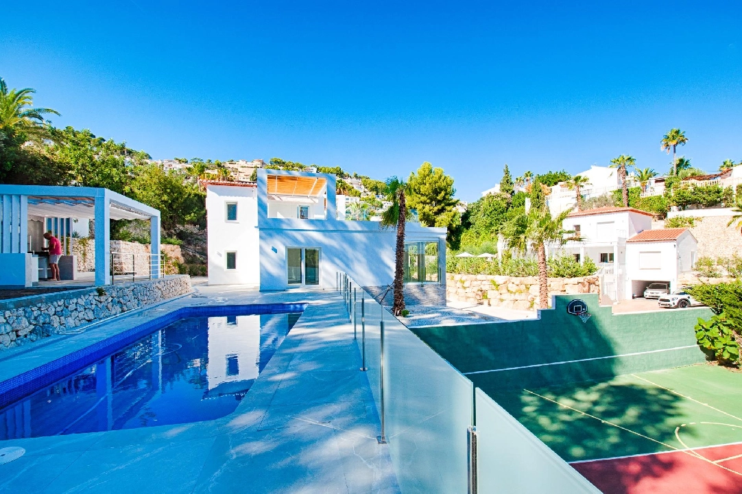 villa in Moraira for sale, built area 480 m², year built 2023, air-condition, plot area 1140 m², 3 bedroom, 3 bathroom, swimming-pool, ref.: AM-12058DA-38