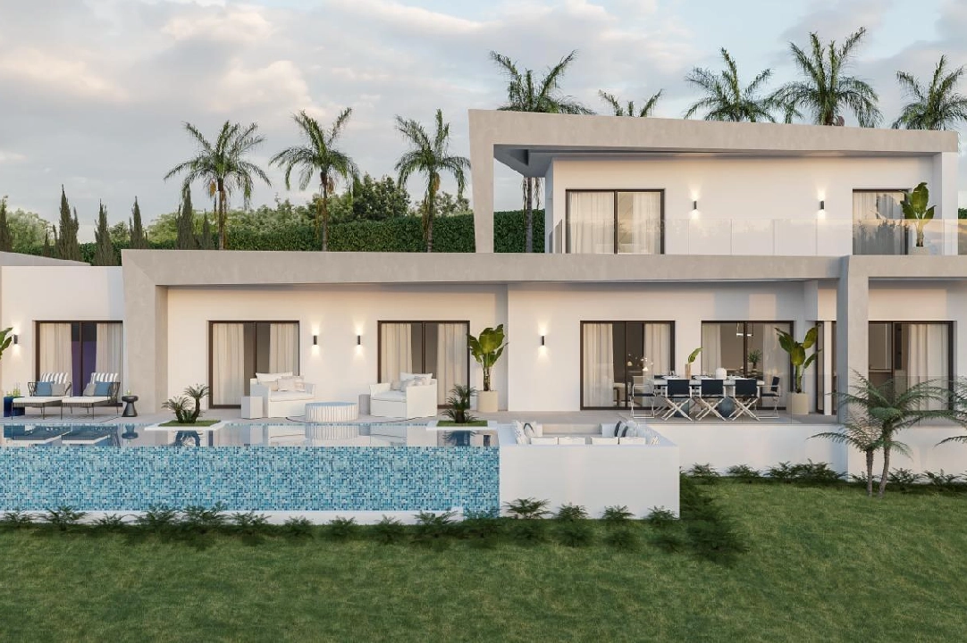 villa in Javea for sale, built area 185 m², year built 2024, air-condition, plot area 1000 m², 4 bedroom, 3 bathroom, swimming-pool, ref.: AM-12073DA-1