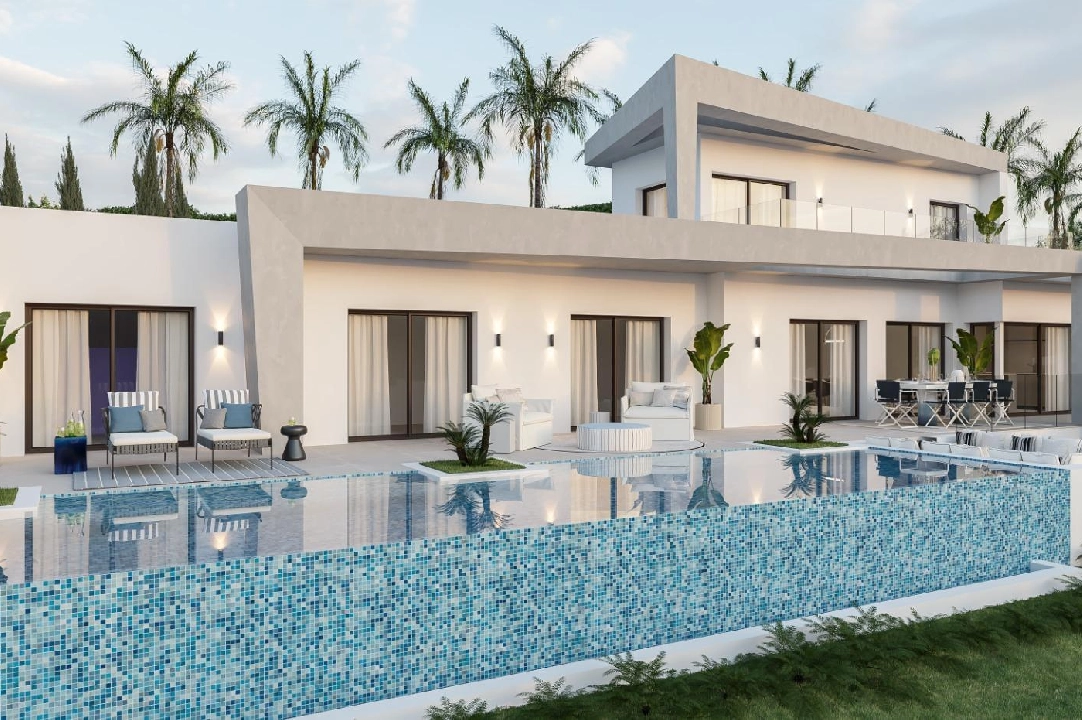 villa in Javea for sale, built area 185 m², year built 2024, air-condition, plot area 1000 m², 4 bedroom, 3 bathroom, swimming-pool, ref.: AM-12073DA-2