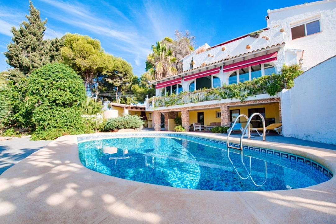 villa in Moraira for sale, built area 326 m², year built 1975, air-condition, plot area 791 m², 6 bedroom, 6 bathroom, swimming-pool, ref.: AM-12082DA-2