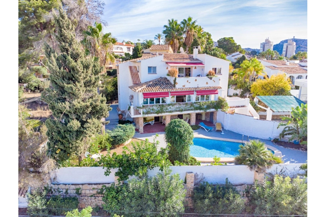 villa in Moraira for sale, built area 326 m², year built 1975, air-condition, plot area 791 m², 6 bedroom, 6 bathroom, swimming-pool, ref.: AM-12082DA-4