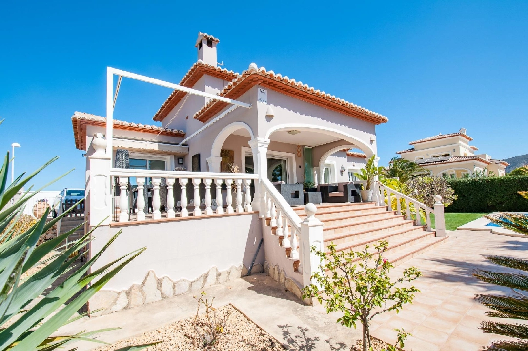 villa in Moraira for sale, built area 132 m², year built 2006, air-condition, plot area 803 m², 3 bedroom, 2 bathroom, swimming-pool, ref.: AM-12189DR-2