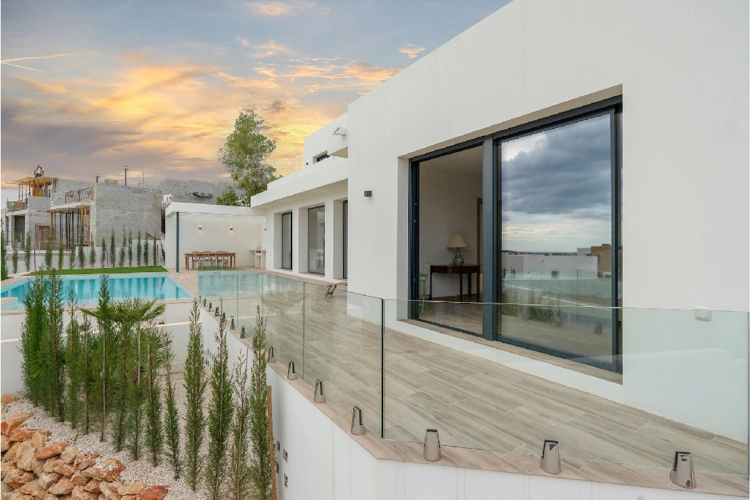 villa in Moraira for sale, built area 259 m², year built 2024, air-condition, plot area 800 m², 3 bedroom, 3 bathroom, swimming-pool, ref.: AM-12206DR-6