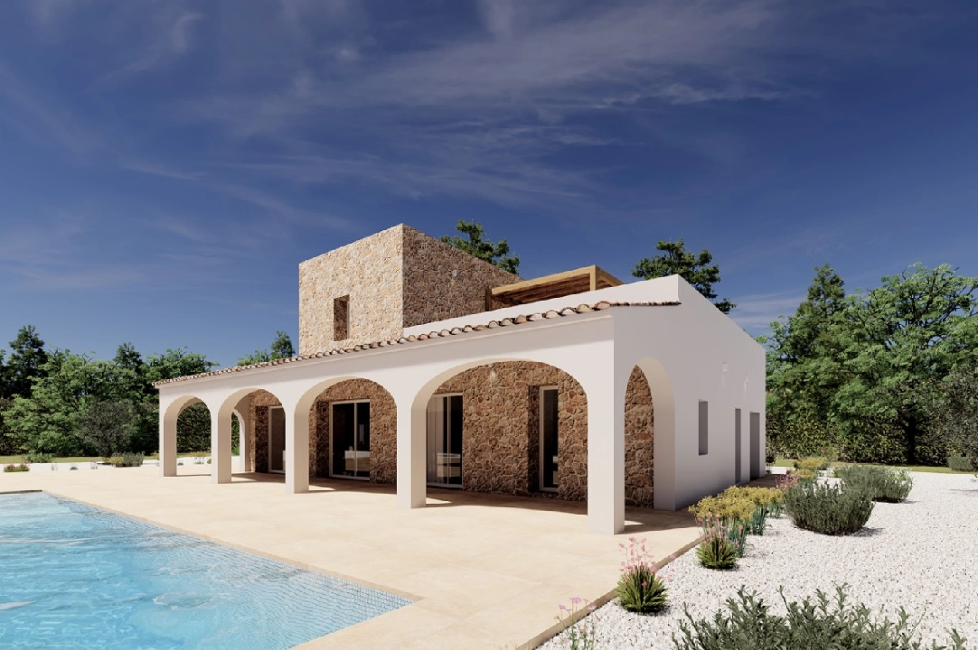 country house in Benissa for sale, built area 305 m², year built 2024, air-condition, plot area 10000 m², 3 bedroom, 3 bathroom, swimming-pool, ref.: AM-12208DA-8