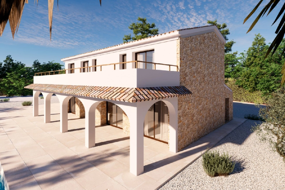 country house in Benissa for sale, built area 425 m², year built 2024, air-condition, plot area 10000 m², 4 bedroom, 4 bathroom, swimming-pool, ref.: AM-12209DA-1