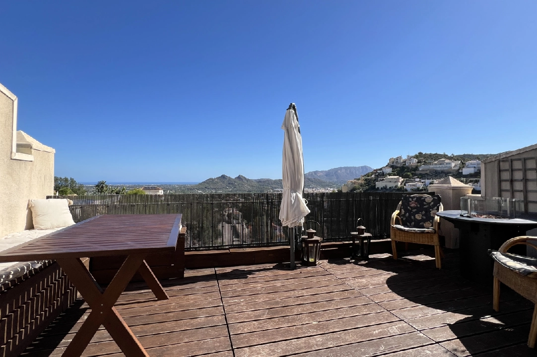 terraced house middle in Pedreguer(Monte Solana) for sale, built area 105 m², year built 2010, condition neat, + underfloor heating, air-condition, plot area 120 m², 3 bedroom, 1 bathroom, swimming-pool, ref.: RG-0524-18