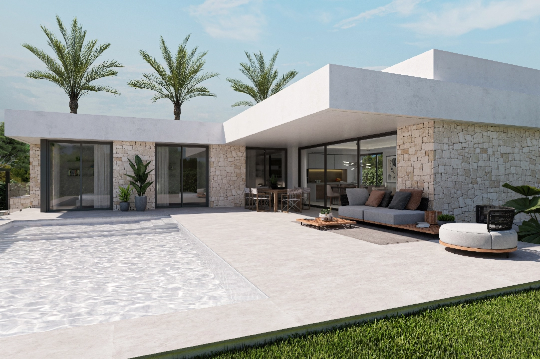 villa in Denia for sale, built area 151 m², air-condition, plot area 832 m², 3 bedroom, 2 bathroom, swimming-pool, ref.: UM-UV-ALCIPE-9