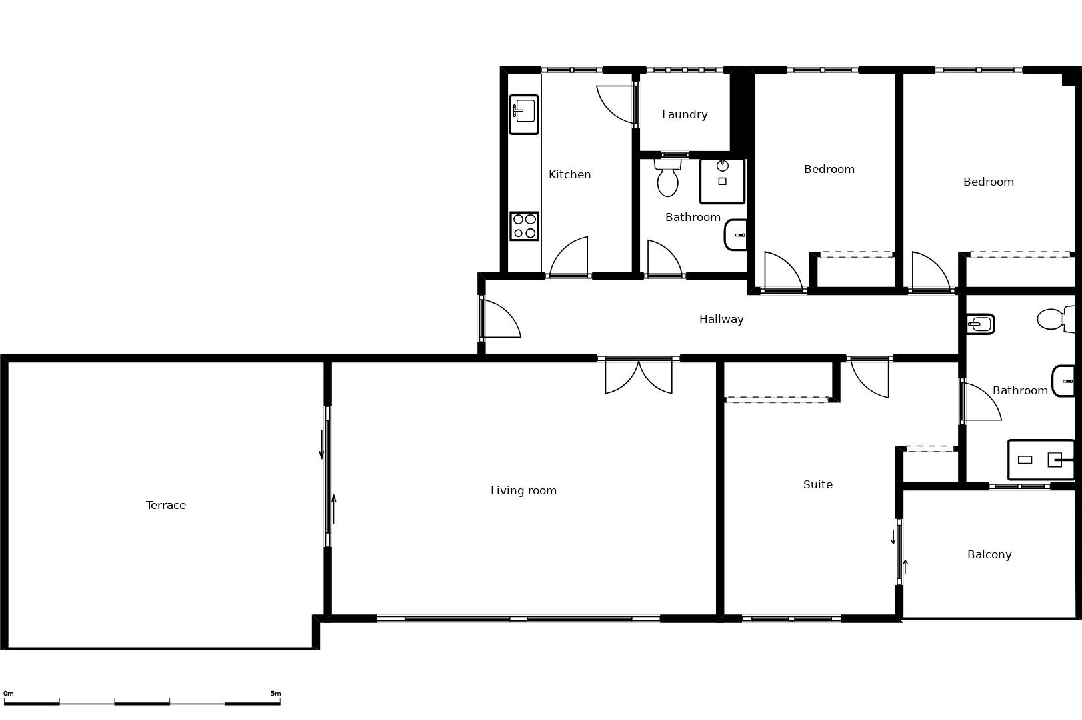 penthouse apartment in Calpe(Calpe) for sale, built area 117 m², air-condition, 3 bedroom, 2 bathroom, swimming-pool, ref.: COB-3473-10535-18