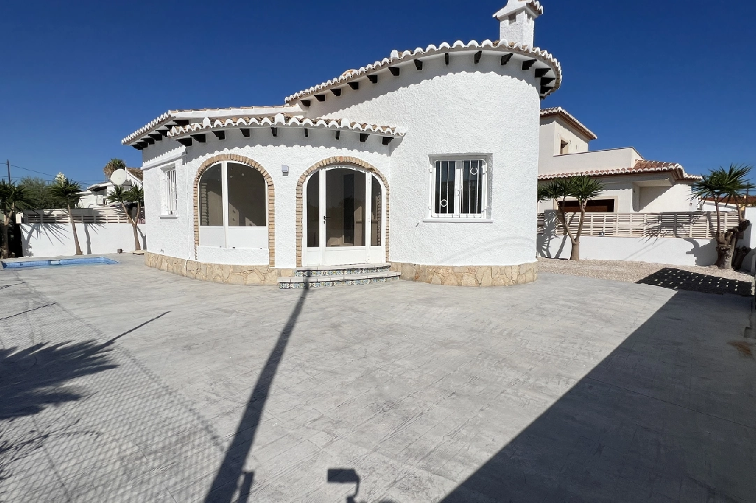 villa in Els Poblets(Sorts de la mar 26A) for sale, built area 80 m², year built 1985, condition mint, + KLIMA, air-condition, plot area 303 m², 2 bedroom, 2 bathroom, swimming-pool, ref.: AS-0824-19