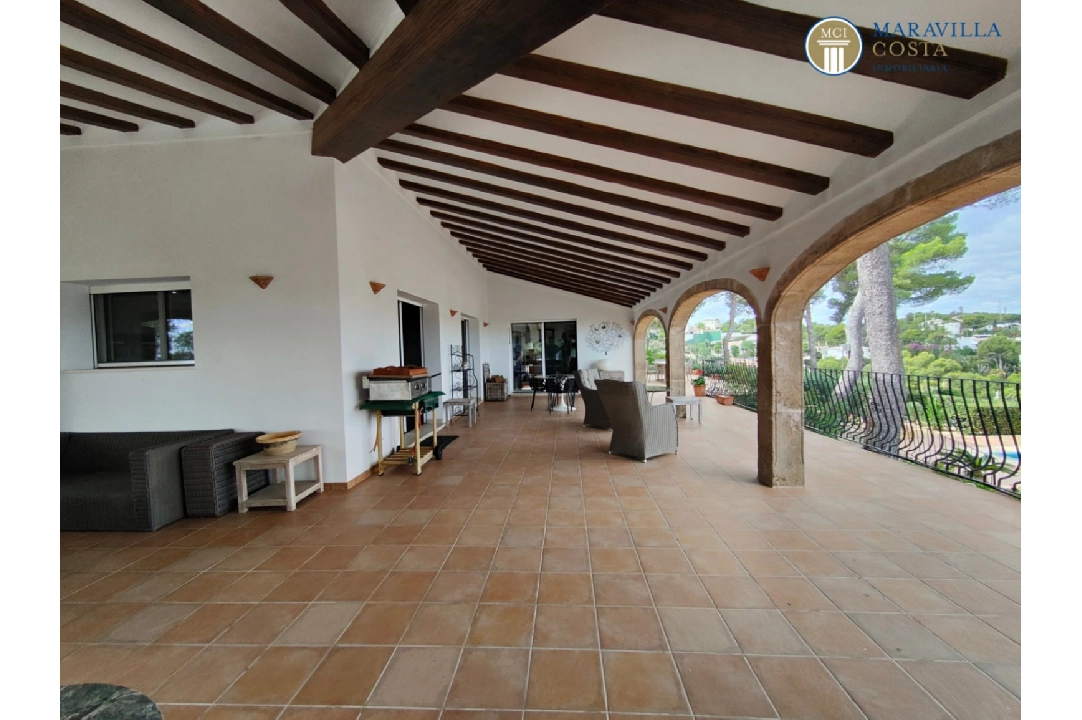 villa in Javea(Costa Nova) for sale, built area 378 m², + underfloor heating, air-condition, plot area 3063 m², 5 bedroom, 5 bathroom, swimming-pool, ref.: MV-P-2507-18