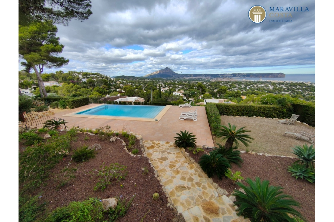 villa in Javea(Costa Nova) for sale, built area 378 m², + underfloor heating, air-condition, plot area 3063 m², 5 bedroom, 5 bathroom, swimming-pool, ref.: MV-P-2507-8