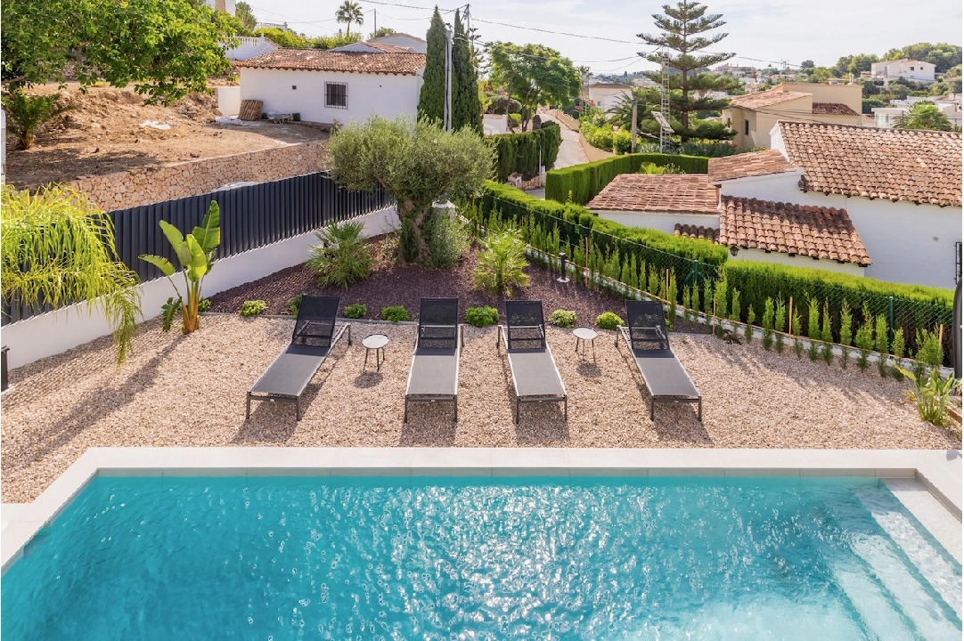 villa in Benissa(La Fustera) for sale, built area 249 m², air-condition, plot area 895 m², 4 bedroom, 3 bathroom, swimming-pool, ref.: CA-H-9309-AMB-26