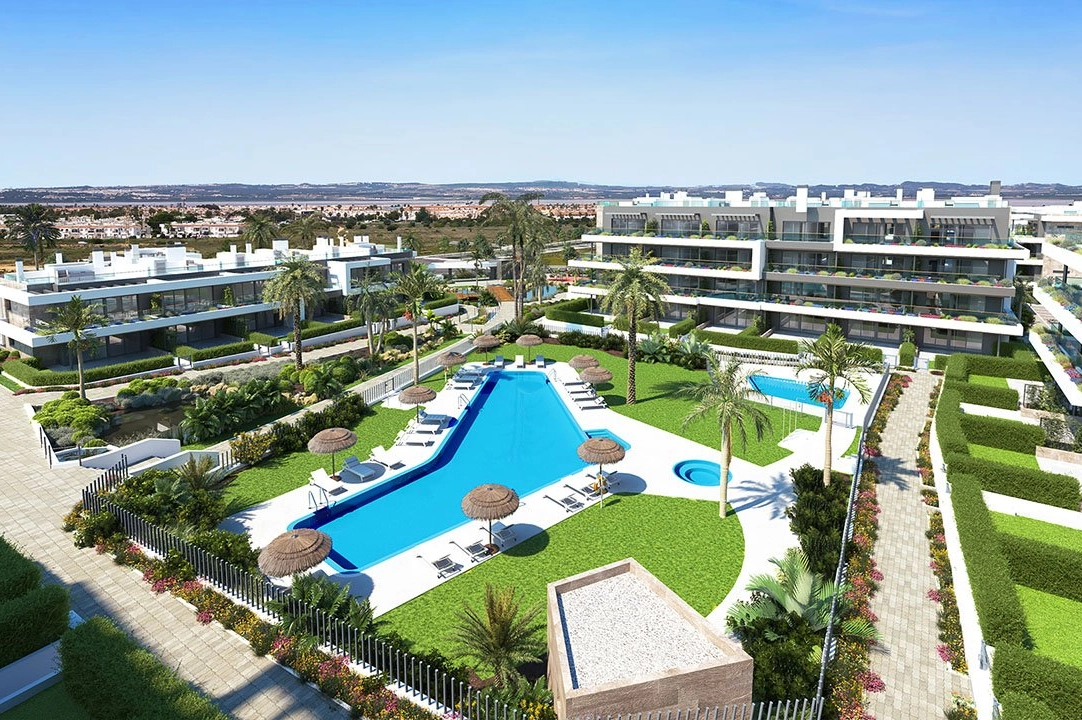 apartment on higher floor in Torrevieja for sale, built area 121 m², condition first owner, air-condition, 3 bedroom, 2 bathroom, swimming-pool, ref.: HA-TON-270-A05-1