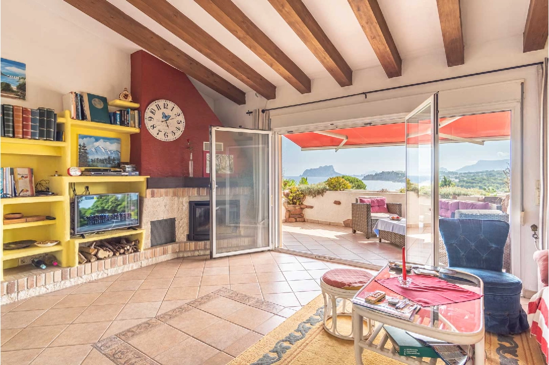 villa in Moraira for sale, built area 358 m², year built 1975, + KLIMA, air-condition, plot area 772 m², 5 bedroom, 3 bathroom, swimming-pool, ref.: BP-C4XY8096MOR-3