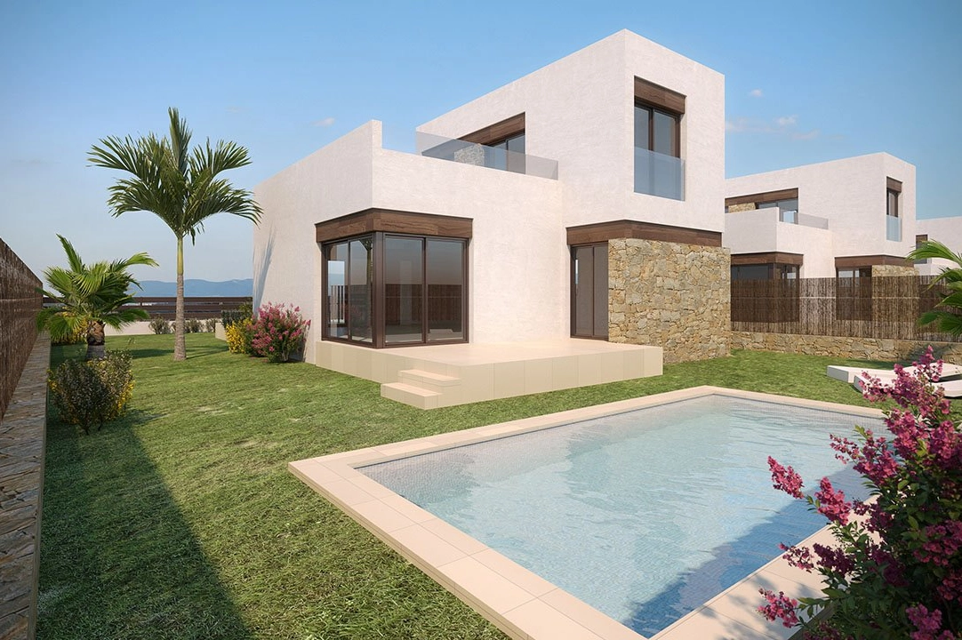 villa in Finestrat for sale, built area 296 m², condition first owner, air-condition, plot area 457 m², 3 bedroom, 2 bathroom, swimming-pool, ref.: HA-FIN-212-E05-1